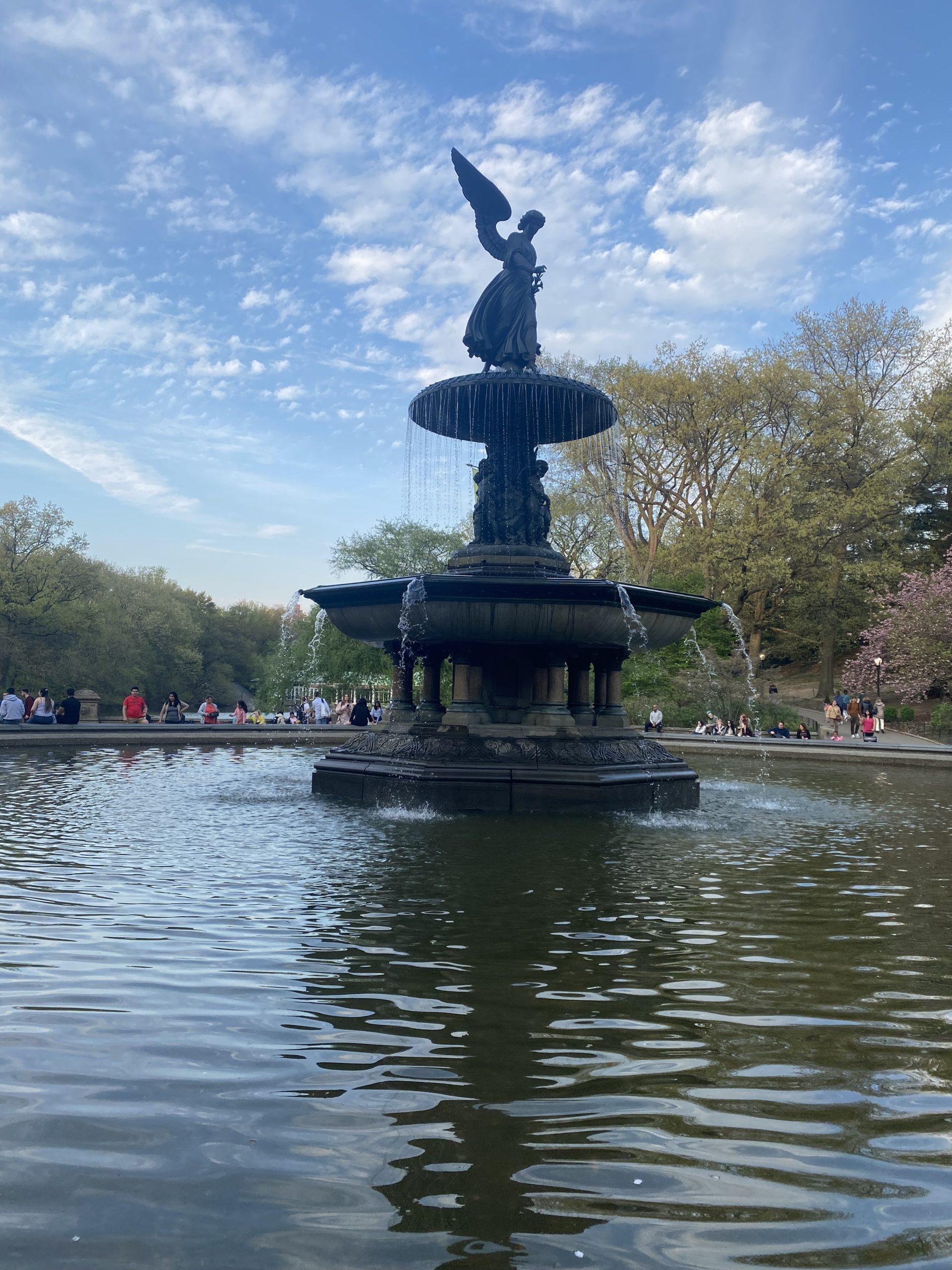 Fontaine à Central Park New York