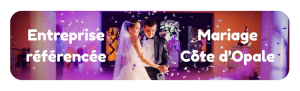 Badge Mariage Côte d'opale