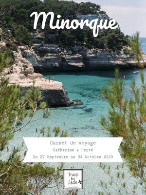 Carnet de voyage Travel by Cécile sur Minorque
