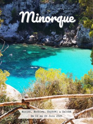 Carnet de voyage Travel by Cécile sur Minorque