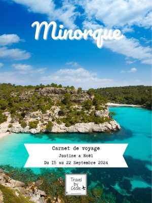 Carnet de voyage Travel by Cécile sur Minorque