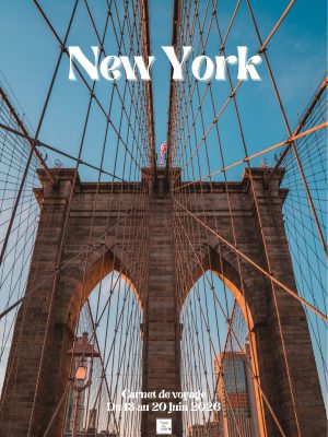 Carnet de voyage Travel planner pont de Brooklyn à New York